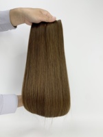 Cabello Humano Virgen 100% Natural al por Mayor, Trama Genius Cortable, con Aspecto de Cabello Cosido a Mano, Invisible, Súper Fino, Micro Trama, Sin Retorno