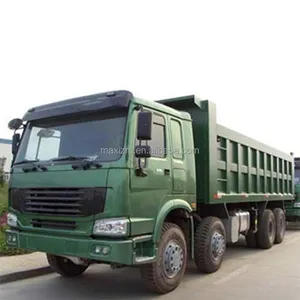 Chinese Howo 8X4 Dump Truck Links Rijden 400pk Eu2 Naar Saoedi-Arabië