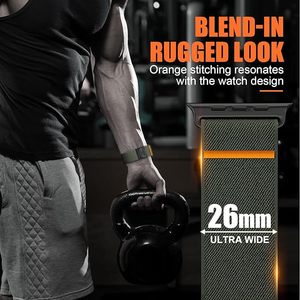 <span class=keywords><strong>Bracelet</strong></span> de montre en nylon souple avec boucle parachute pour <span class=keywords><strong>Apple</strong></span> <span class=keywords><strong>Watch</strong></span> Series 11/10/9/8/7, <span class=keywords><strong>bracelet</strong></span> 46 mm 49 mm 45 mm 44 mm, <span class=keywords><strong>bracelet</strong></span> ultra confortable - Product Image 2