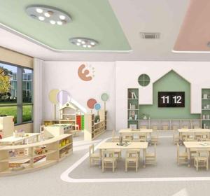 Eibele Meubles de garderie bon marché Armoire de rangement pour garderie d'enfants Maternelle en bois Montessori Nursery School - Product Image 1