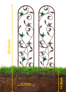 Treillis de jardin métallique à ancrage profond, résistant aux intempéries, pour l'entraînement vertical des arbres fruitiers en <span class=keywords><strong>espalier</strong></span>, intérieur/extérieur - Product Image 2