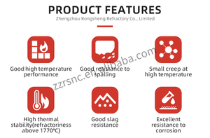 อิฐทนไฟอลูมิเนียมทนความร้อนสูง - Product Image 3