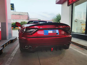 Kit de carrocería de estilo de patrón de fibra de carbono para <span class=keywords><strong>Maserati</strong></span> Granturismo alerón de parachoques con difusor trasero de lámpara - Product Image 3