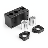 Boîtier de module optique usiné CNC de précision, communication de données haute vitesse, boîtier en aluminium, service OEM