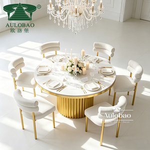 เก้าอี้จัดเลี้ยงงานแต่งงานโครงเหล็กสแตนเลสหุ้มเบาะสำหรับขายส่งในโรงแรม - Product Image 4