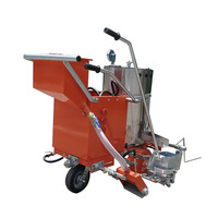 Machine manuelle autopropulsée de marquage routier thermoplastique, à température contrôlable, pour la marquage des parkings