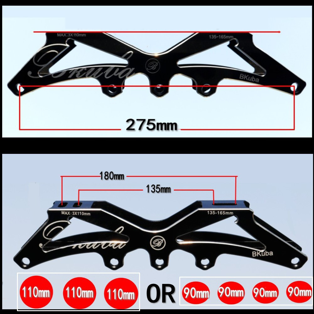 Negro-3*110MM/4*90mm