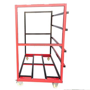 Carro de transporte de <span class=keywords><strong>Metal</strong></span> de acero, jaula de carga, carro de transporte, rollo de carga, contenedor, almacén al por mayor - Product Image 4
