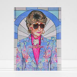 Peinture acrylique femme 15x20cm épaisseur 3mm - Product Image 1