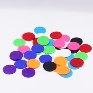 Jetons de poker vierges personnalisables avec logo, en plastique composite, pour la vente en gros à prix abordable, idéaux pour les événements promotionnels et les cadeaux. - Product Image 2