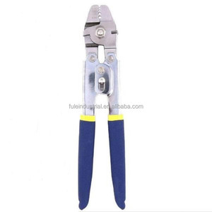 Pince à sertir multifonctionnelle pour câbles en acier avec surface de mâchoire lisse et manchons ovales - Product Image 2