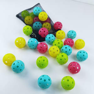 Nouvelles balles de golf colorées 2025 – Balles en plastique souple pour l'entraînement sur le practice |   Léger et durable |   Utilisation intérieure/extérieure - Product Image 2