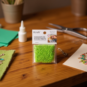 ILAN Diamante 5D Strass 2,7 mm Vert 2200 pièces pour Artisanat Art Décoration - Product Image 2