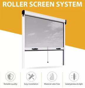 Écran à rouleaux pour <span class=keywords><strong>bricolage</strong></span> Écran à rouleaux anti-moustiques Sécurité des enfants et des animaux de compagnie Détachable et lavable Coupe libre <span class=keywords><strong>Facile</strong></span> à utiliser - Product Image 6