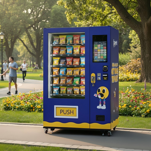 <strong>Automated</strong> Retail Drink Vending Machine for Sale Snack Vending Machine With Card Reader Refrigerated Soda Water Vending Machines - Product Image 1