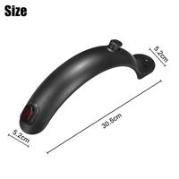 Nuevo Guardabarros Trasero para Scooter Image con Soporte de Luz Trasera, Guardabarros para Scooter Eléctrico Xiaomi M365 Pro 2 Pro 1S