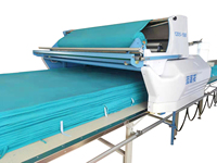 Nueva Máquina Automática de Extensión de Tela de Acero Blue Lotus - Mesa de Corte Industrial Textil con Bomba de Motor para Uso Doméstico y Telas de Camisetas