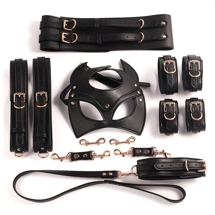 Fetish Bdsm Bondage Terughoudendheid Set Voor Adult Sex Toy Voorspel Game