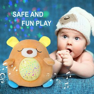 Meilleure vente de jouets animaux en <span class=keywords><strong>peluche</strong></span>, figurines de hibou avec lumière apaisante et musique de sommeil, <span class=keywords><strong>berceuse</strong></span>, <span class=keywords><strong>veilleuse</strong></span> - Product Image 4