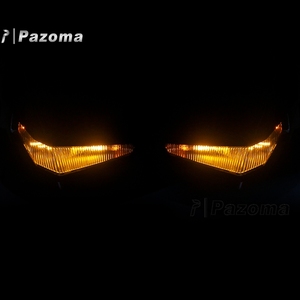 NUOVO LED Del Motociclo Paramani per <span class=keywords><strong>BMW</strong></span> F650GS 2008-2012 Includono Luci di Segnalazione Lampada Corrente di giorno - Product Image 5
