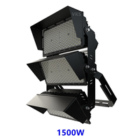 Projecteur led ultraléger 2000w, appareil d'extérieur à large faisceau, IP66, 1000/1500/300000lm