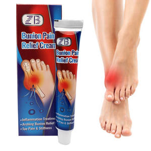ZB Bunion krim nyeri jari kaki, korektor Valgus plester asam urat salep kaku peradangan 20G - Product Image 5