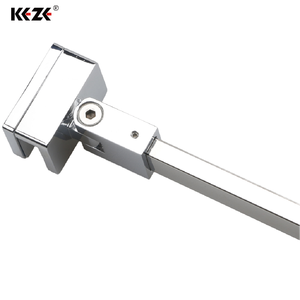 Barres <span class=keywords><strong>de</strong></span> support <span class=keywords><strong>de</strong></span> porte en verre <span class=keywords><strong>de</strong></span> salle <span class=keywords><strong>de</strong></span> bain réglables en acier inoxydable 304, <span class=keywords><strong>stabilisateur</strong></span> <span class=keywords><strong>de</strong></span> tige <span class=keywords><strong>de</strong></span> traction avec certification CE pour salle <span class=keywords><strong>de</strong></span> bain d'hôtel - Product Image 3