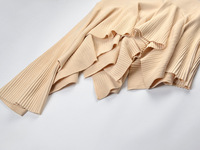 Nouvelle Arrivée 2026 – Robe Midi Femme en Maille Unie, Col Rond, Sans Manches, Coupe Trapèze, Ourlet à Volants Irréguliers, Design Élégant pour l'Été