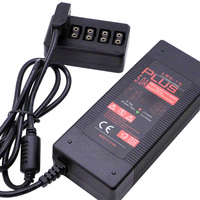 Chargeur de batterie TL MEDIA 16,8 V 3,5 A 2 canaux V-lock D-Tap/V-mount pour caméscope de diffusion portable certifié FCC/CE/ROHS