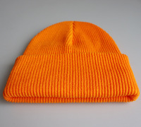 En stock, bonnet d'hiver en coton 100%, chaud et confortable, bonnet de ski en tricot doux, unisexe, avec logo personnalisé, broderie 3D
