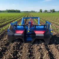 Motoculteur rotatif diesel 50-140 CV à trois points pour tracteur, cultivateur agricole de haute performance