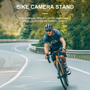 กล้องแอคชั่นแบบแฮนด์ฟรีขนาดเล็กพร้อมแท่นยึดแม่เหล็ก 136 °   การมองเห็นในเวลากลางคืนแบบมุมกว้าง IP67 กันน้ำสำหรับการเดินป่าดำน้ำ - Product Image 6