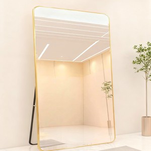 Home Miroir d'habillage pleine longueur haute définition Miroir de sol adapté aux chambres à coucher - Product Image 3