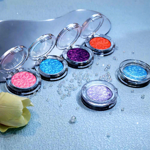 Ombretto Professionale Effetto Camaleonte - Ombretto in Polvere Pressata con Glitter OEM/ODM Produttore di Ombretti Glitterati - Product Image 2