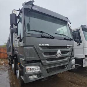 Camión Volquete HOWO Usado en China, 336, 371, 420 HP, Camión Pesado Nacional Chino HOWO 400HP 8 * 4 en Existencia - Product Image 1