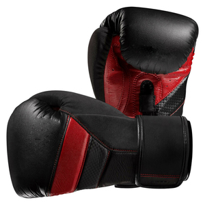 Gants de boxe en cuir PU personnalisés pour l'entraînement au Sanda/Kick Boxing avec fermeture, protection UV, sangle de poignet réglable - Product Image 6