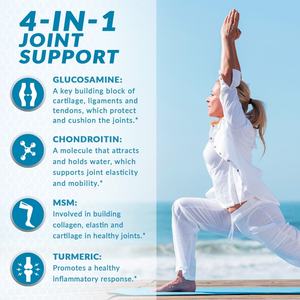 Complément Personnalisé Glucosamine Chondroïtine avec MSM et Curcuma pour la Santé des Adultes – Capsules de Glucosamine Chondroïtine - Product Image 5