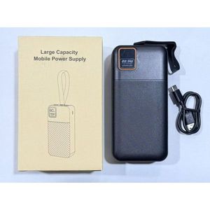 พาวเวอร์แบงค์ 22.5W 42000mAh สีดำ ความจุขนาดใหญ่ อุปกรณ์จ่ายไฟสำรองสำหรับมือถือ - Product Image 2