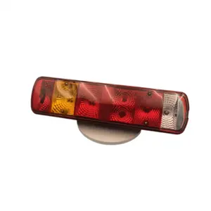 Fabrik Neuheiten 3 In 1 Farben Anhänger HOWO Hintere Warn anzeige LED-Lampe Mit Bremswagen Rücklicht