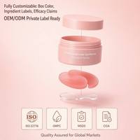 Patchs Hydrogel pour le Contour des Yeux PDRN Masque Oculaire Rétinol OEM ODM Marque Privée 60 Pièces Anti-Poches Cernes Anti-Âge Collagène