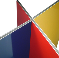 Panneaux Composites en Aluminium Alucobond (ACP/ACM) de 3 mm, 4 mm, 5 mm, 6 mm pour Signalétique, Plusieurs Couleurs