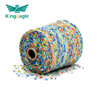Kingeagle Factory Hot Sale Fancy Customized Color Polyester Bean Loop/Knot/Nep Yarn for Knitting Sweater