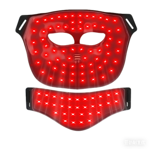 Dispositivo de Terapia de Luz Roja 460nm 520nm 630nm 850nm, Máscara LED de Silicona Portátil para Salón y Belleza en Casa - Product Image 2