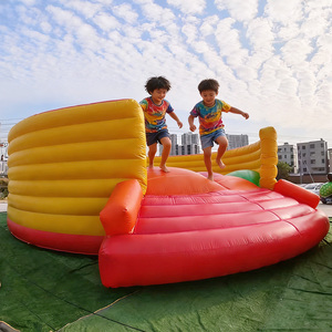 Pista <span class=keywords><strong>de</strong></span> Saltos Inflable Wipeout: Juego Interactivo Deportivo Extremo, Nube <span class=keywords><strong>de</strong></span> Rebote, Pista <span class=keywords><strong>de</strong></span> Obstáculos Gigante, PVC <span class=keywords><strong>de</strong></span> 0.55mm, 12*13m/5*5M - Product Image 5