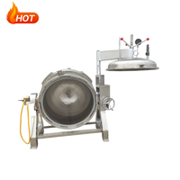 Autocuiseur industriel automatique en acier inoxydable 304, autocuiseur de grande capacité de 600 litres pour soupe d'os