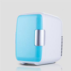 Bureau <span class=keywords><strong>Rouge</strong></span> Mini Réfrigérateur 4L Réfrigérateur Mobile pour la voiture et la maison - Product Image 2