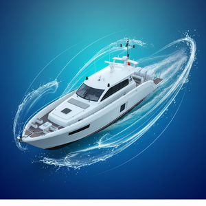 Yacht di Lusso Sportivo in Alluminio da 56 Piedi (17,18m) ODM OEM Saldato ad Alta Velocità con Motore Fuoribordo, Pavimento Lucidato, Ampia Cabina per la Pesca - Product Image 1