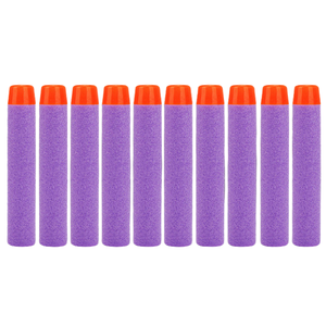 Balles de fléchettes en mousse EVA multicolore 10,000 par boîte, taille 7.2*1.3 cm, sans trous à <span class=keywords><strong>la</strong></span> pointe du pistolet jouet. - Product Image 4