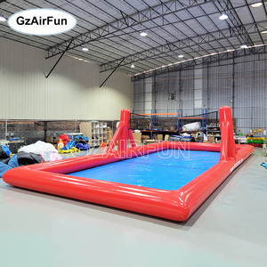 2025 nouveau terrain de volley-ball gonflable <span class=keywords><strong>piscine</strong></span> multi-sports arène Premium PVC pliable conception lac plage fête avec des <span class=keywords><strong>balles</strong></span> de pompe - Product Image 4