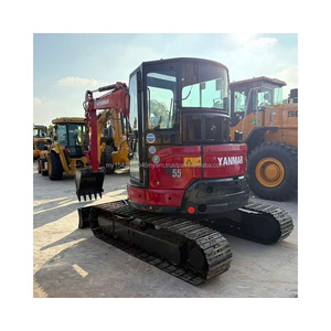 Excavadora Usada Original Yanmar VIO55, Compacta, Hidráulica, con Giro Cero, para Construcción, Jardinería y Servicios Públicos - Product Image 1